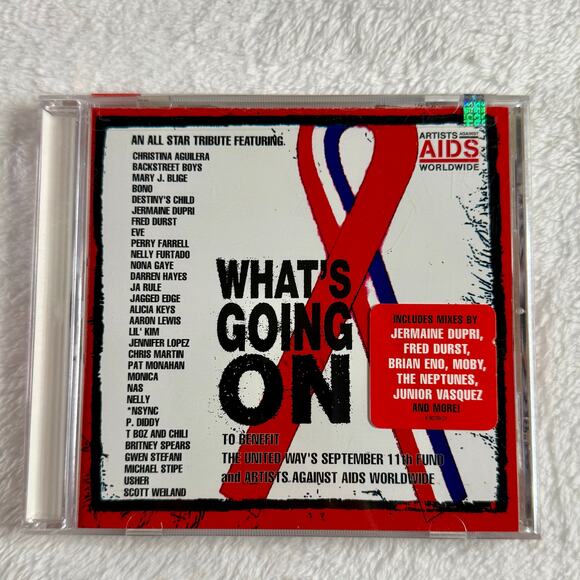 What’s Going On All-Star Tribute CD – 2001 Artists Against AIDS Worldwide Album - Picture 1 of 7